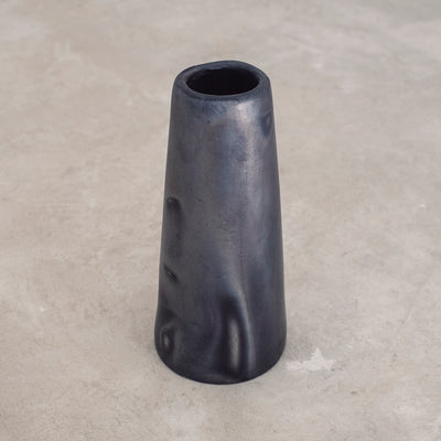 Flower Vase, Black Clay